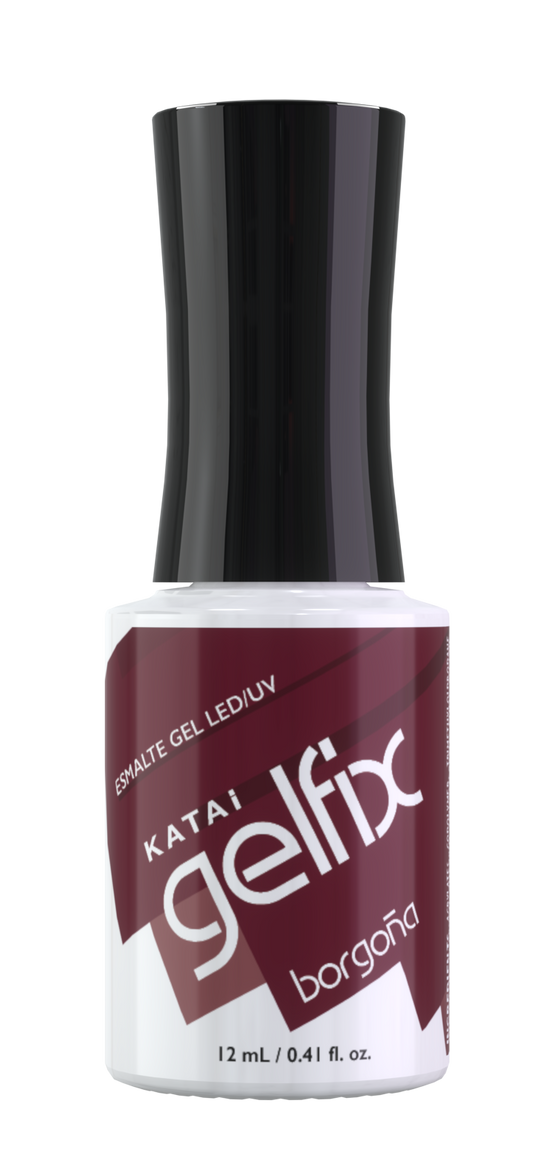 Esmalte semipermanente Gelfix  Katai ,BORGOÑA  carmencitanails