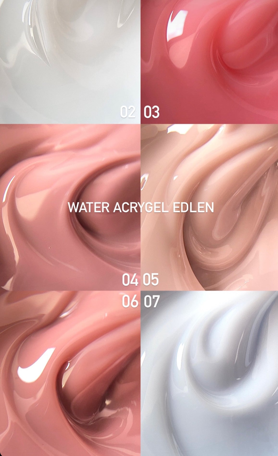 Water Acrigel  Nude Edlen ,carmencitanails