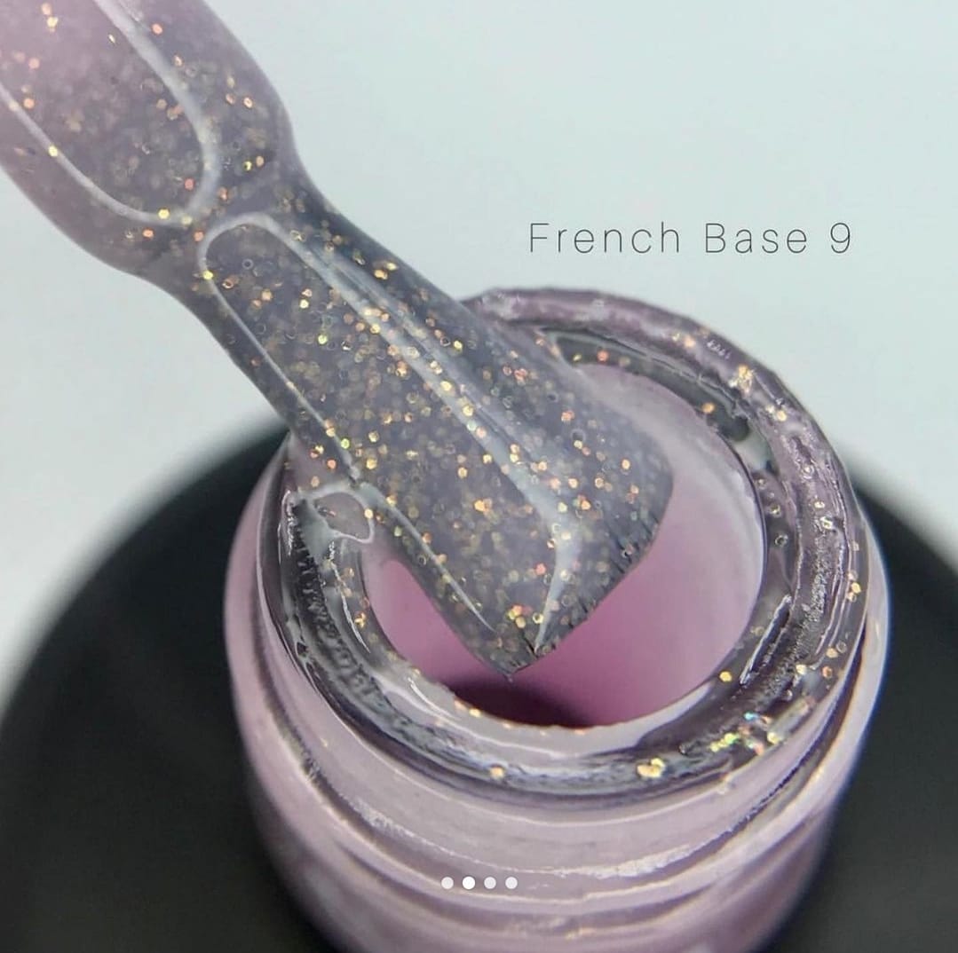 French Base gel OPAL 9